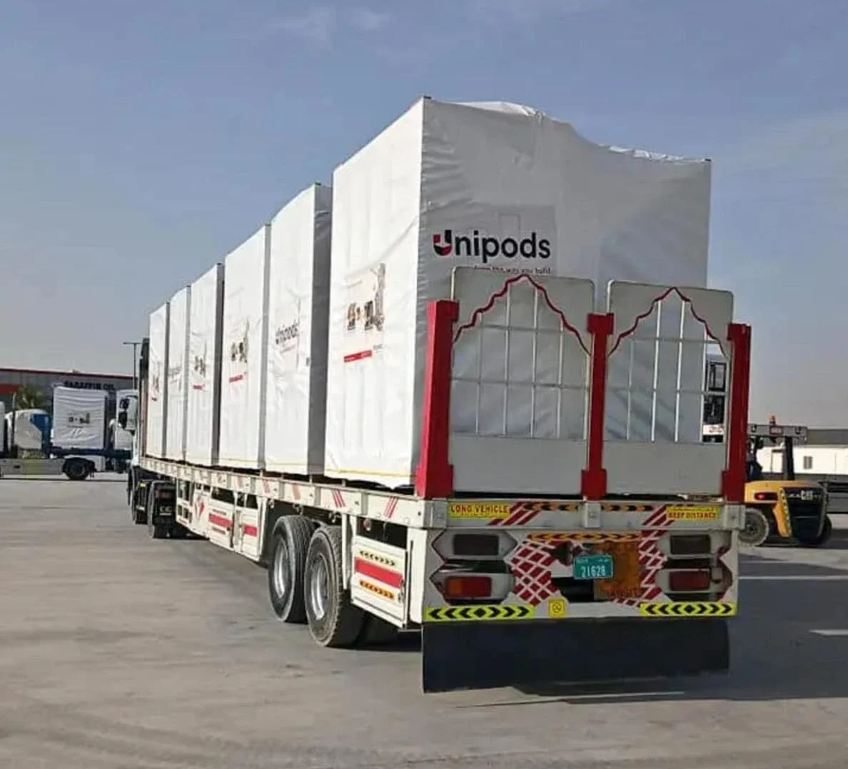 50 Feet Trailer for Rent Sharjah