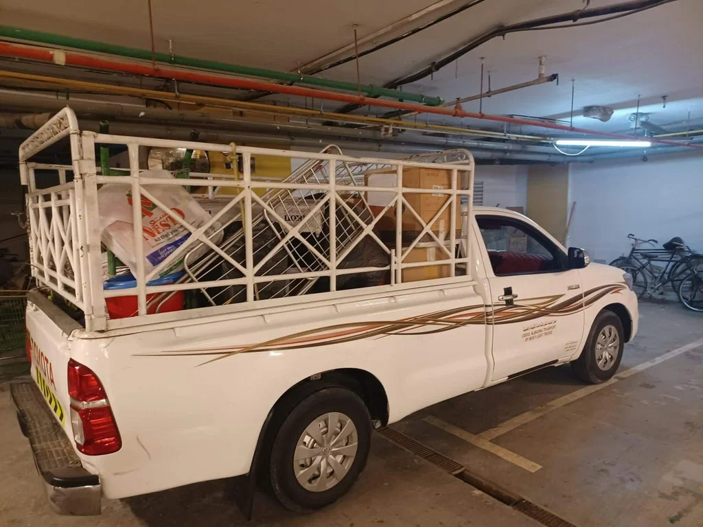 Pickup Truck Rental for Home Moving Sharjah